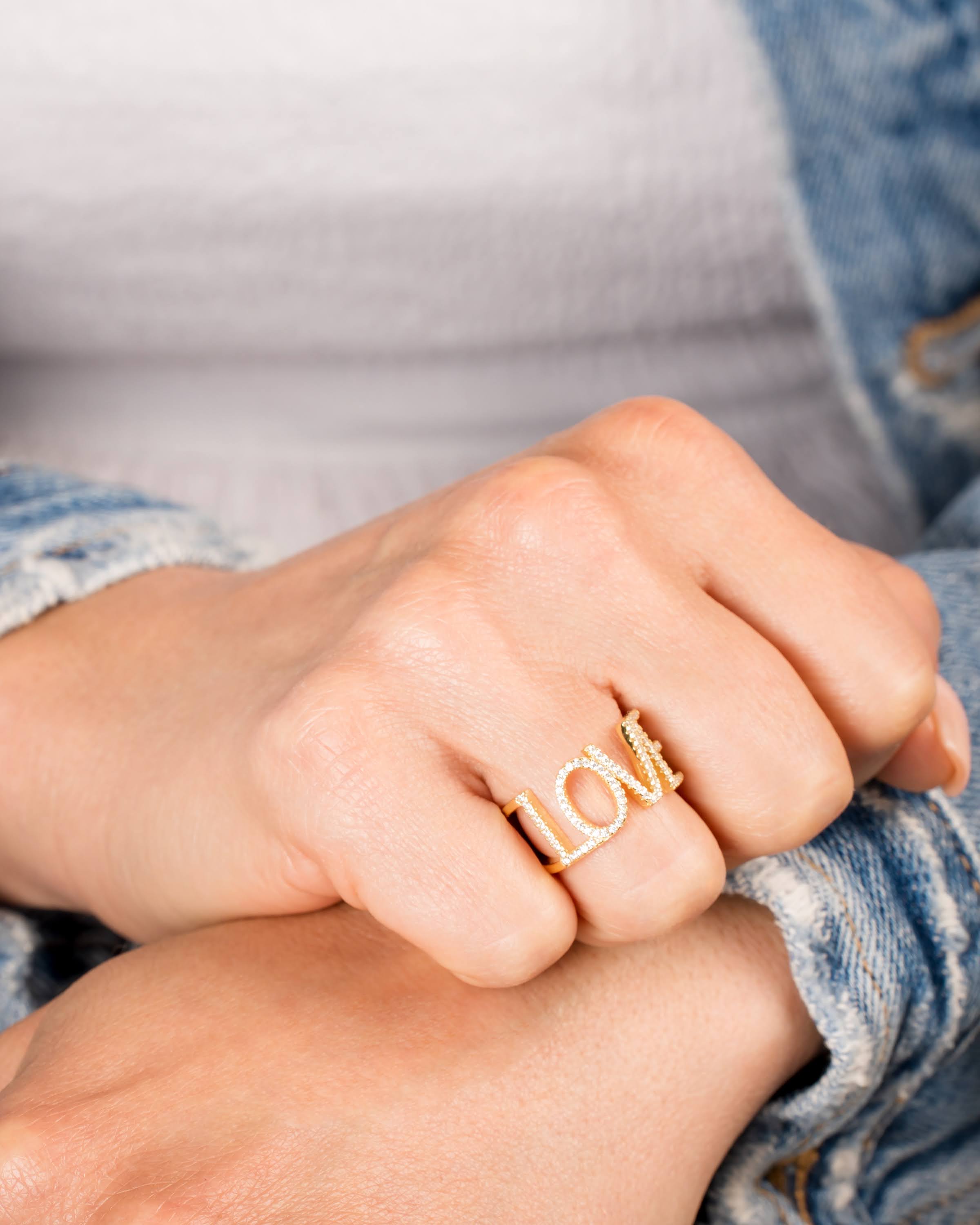 Say it with LOVE Ring