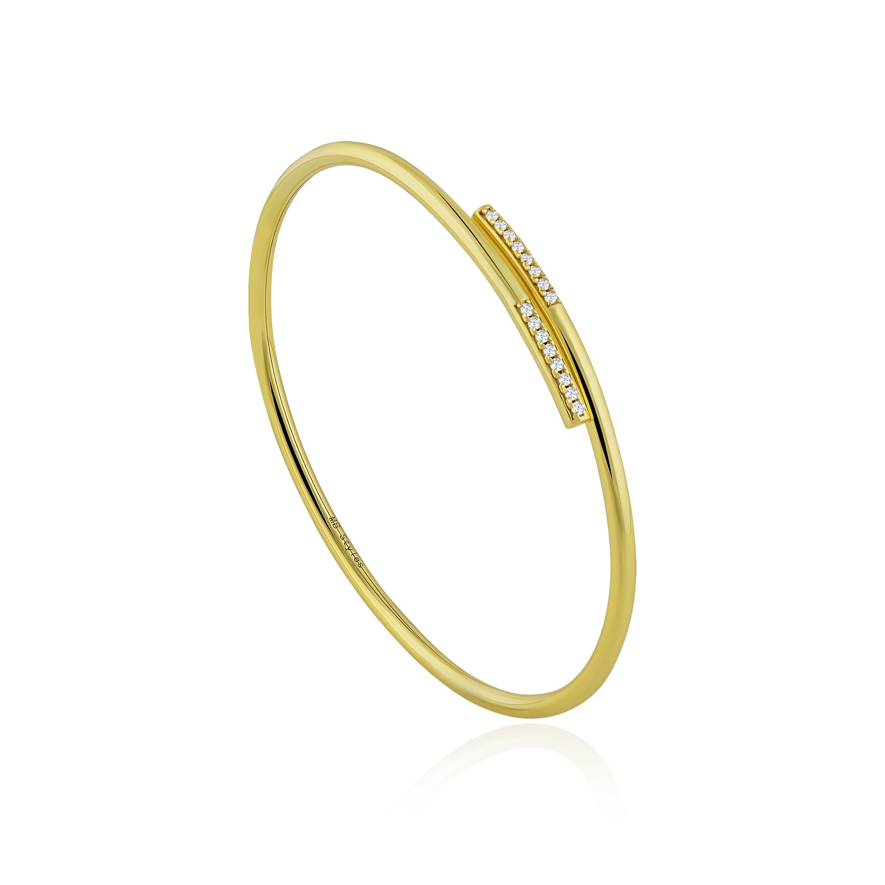 The Pavé Flex Bangle