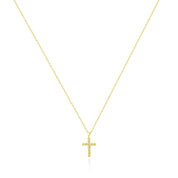 The Dot Cross Necklace
