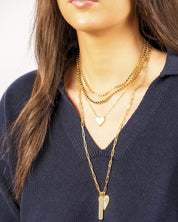 Reversible Heart Necklace