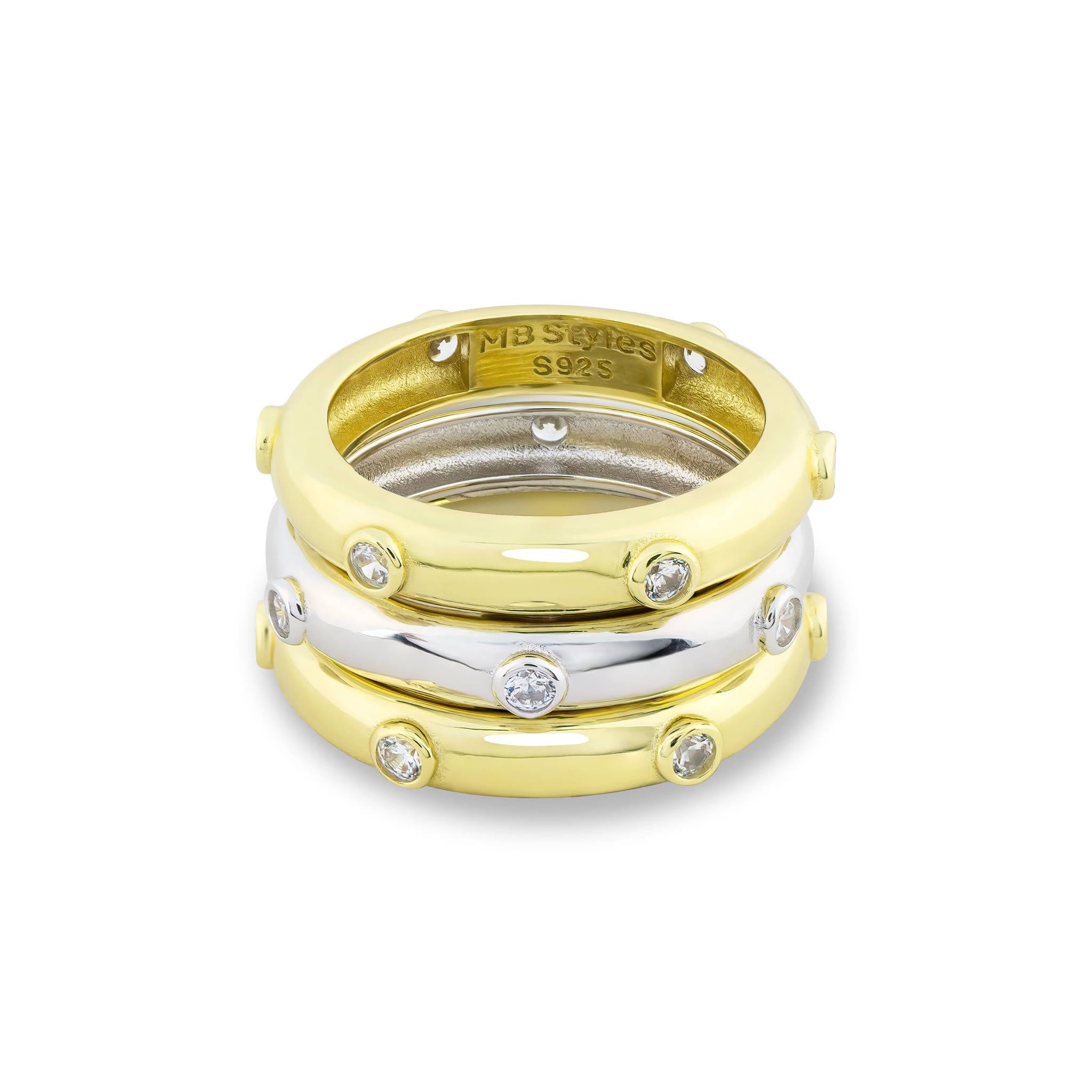 Metal Stackable Rings