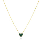 Reversible Heart Necklace