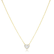 Reversible Heart Necklace