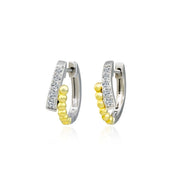 Modern Dot and Stone Huggies