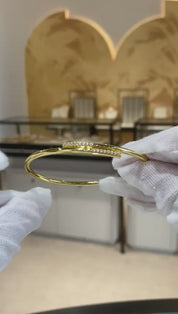 The Pavé Flex Bangle