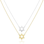 The Dot Star of David Necklace