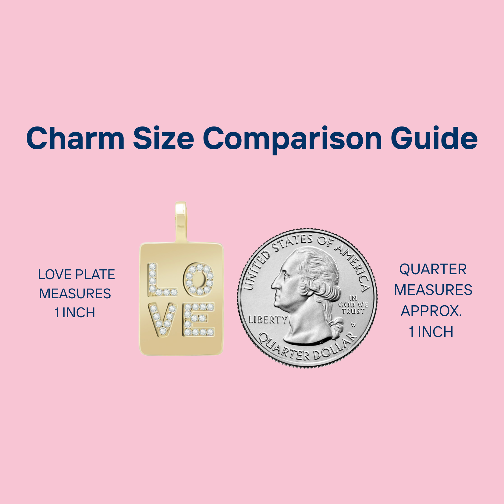Love Plate Pendant