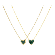 Reversible Heart Necklace