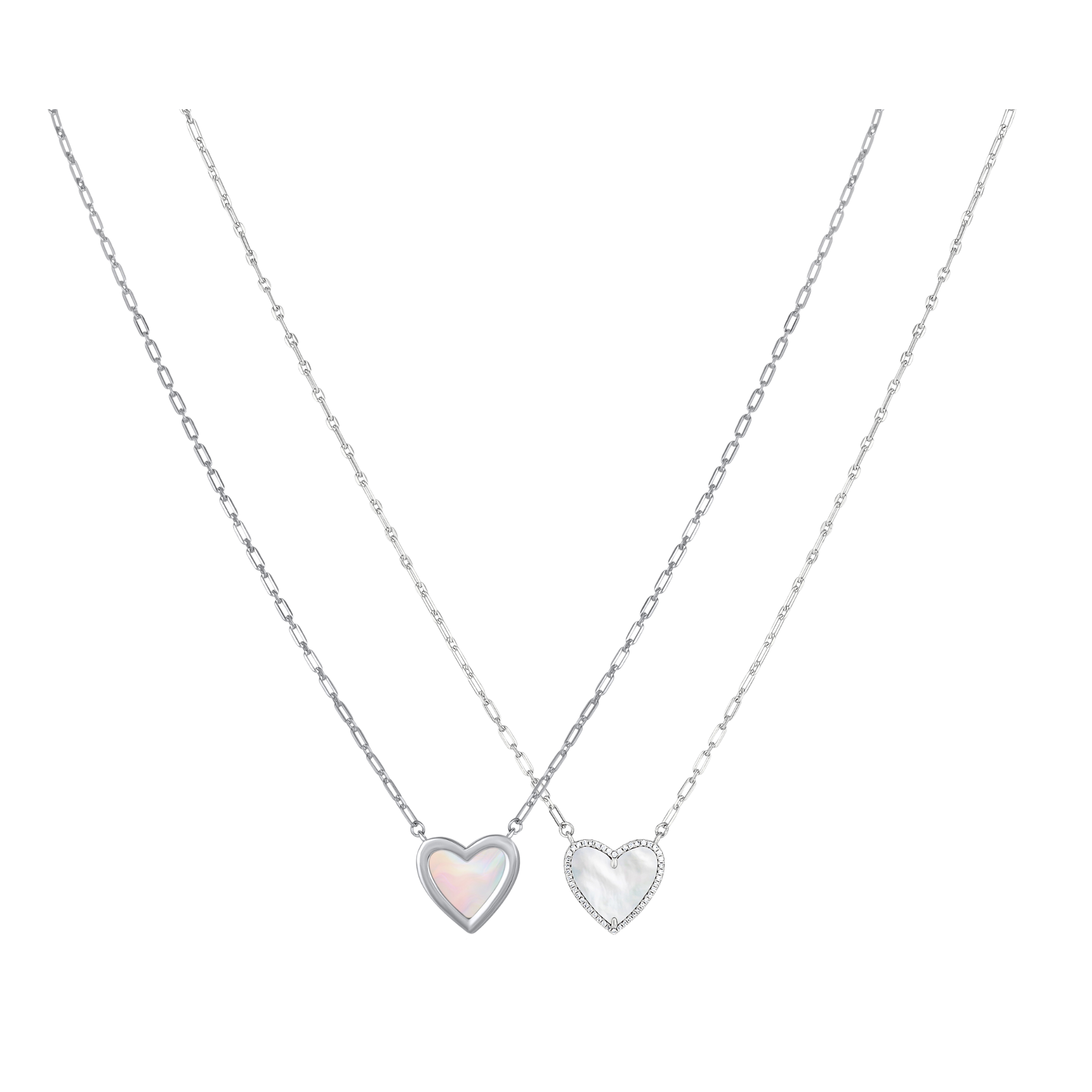 Reversible Heart Necklace