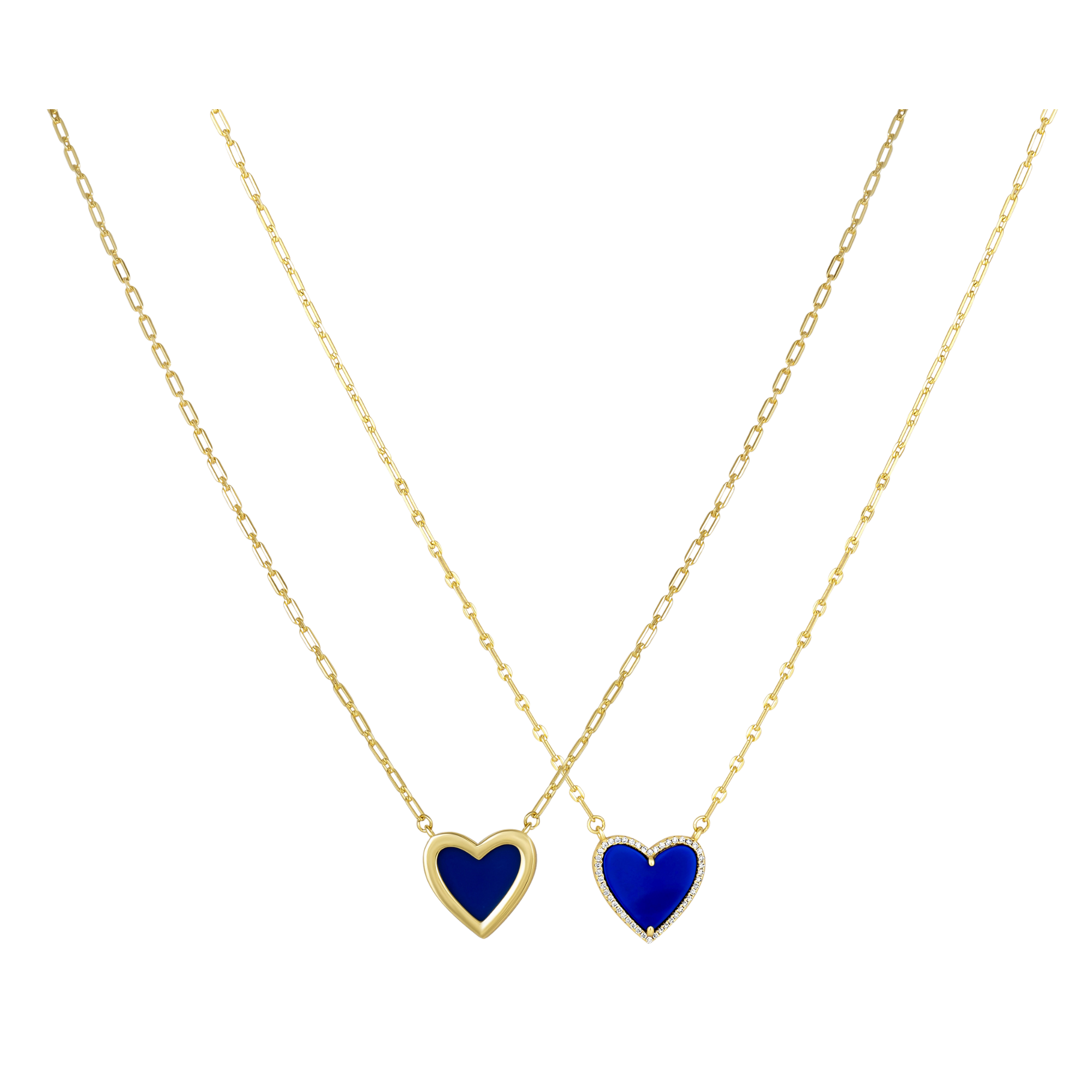 Reversible Heart Necklace