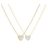 Reversible Heart Necklace