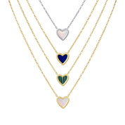 Reversible Heart Necklace