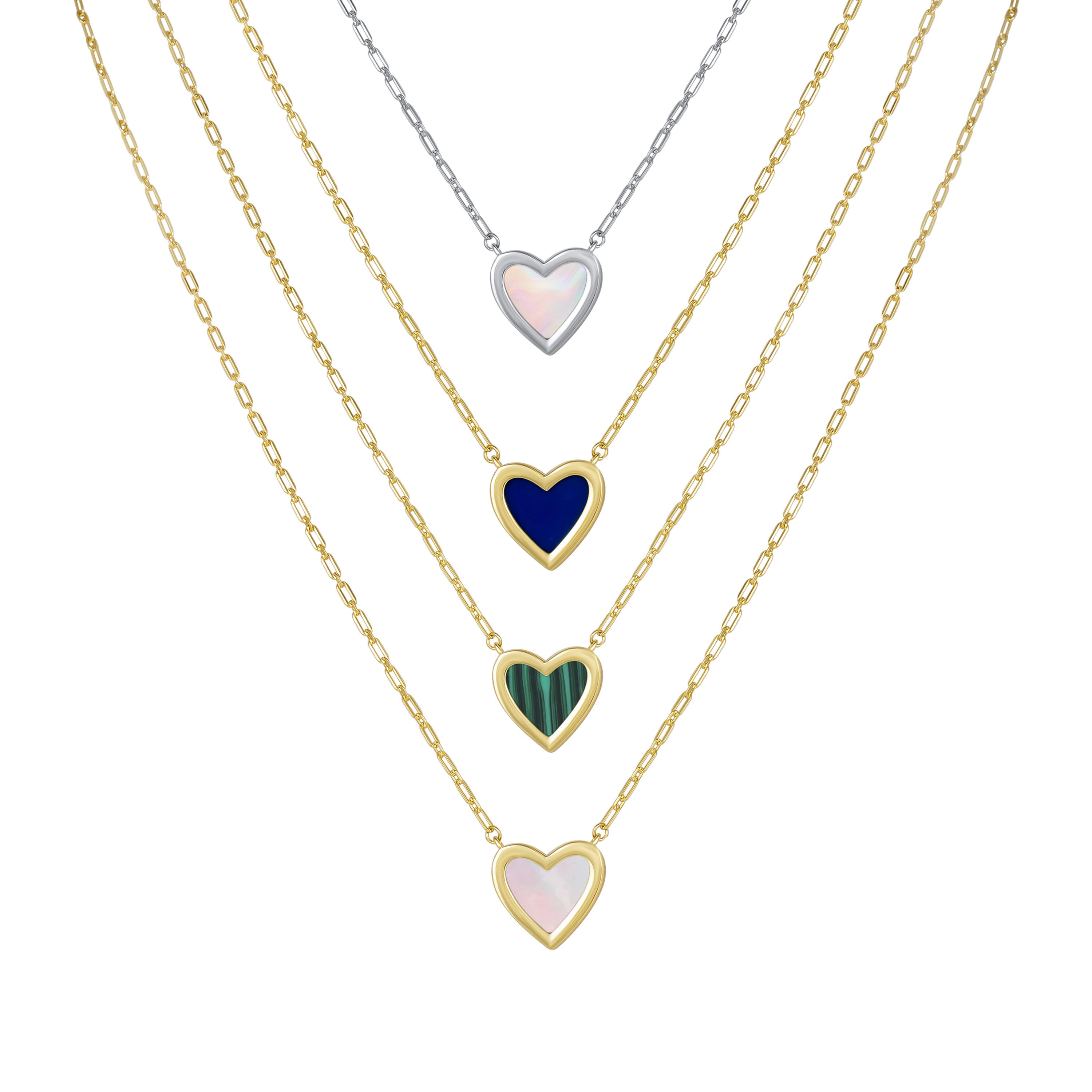 Reversible Heart Necklace