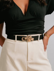 Signature Knot Belt