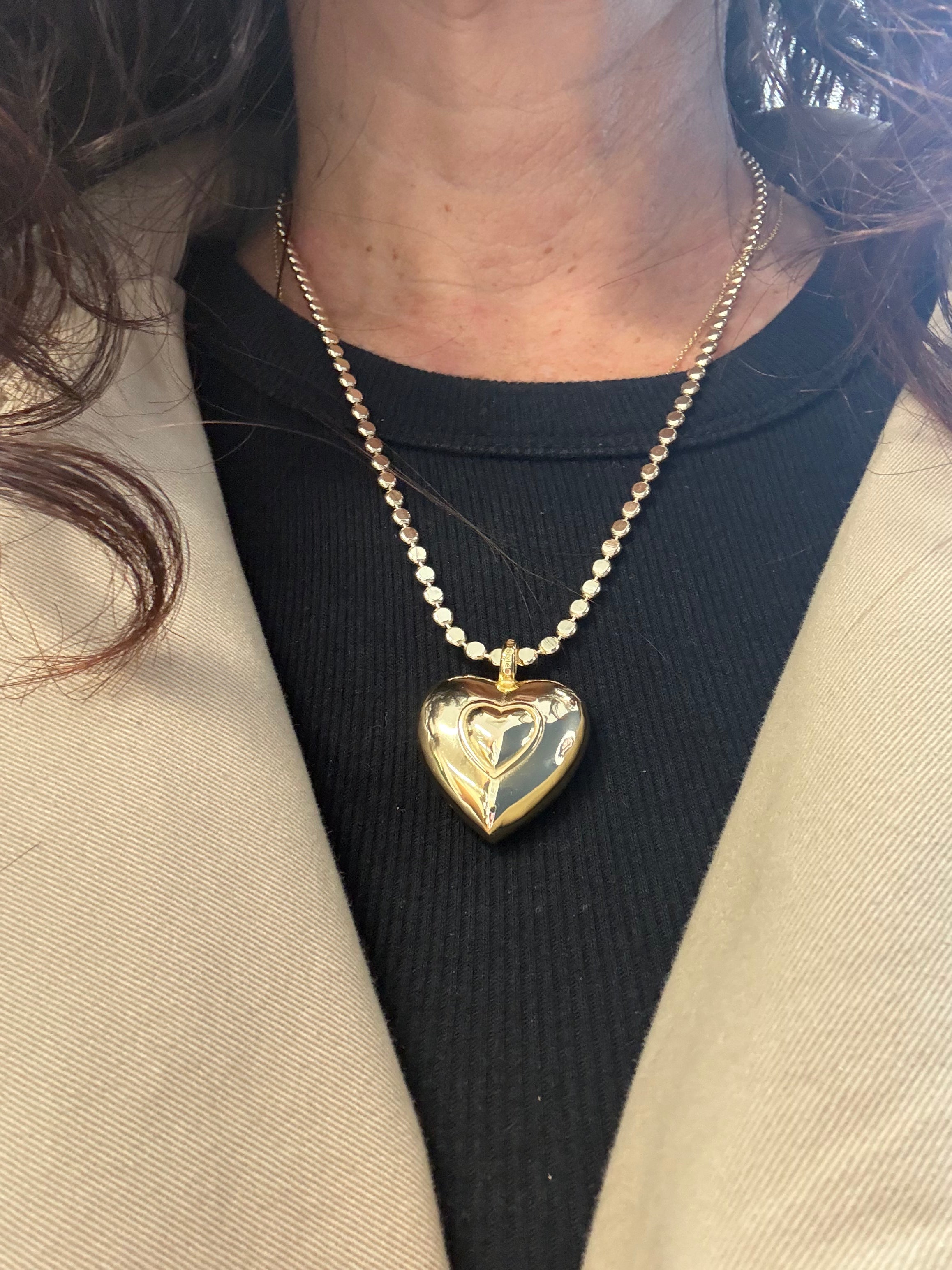 Puffy Heart Pendant