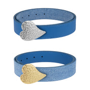 NEW! Facet Heart Belt