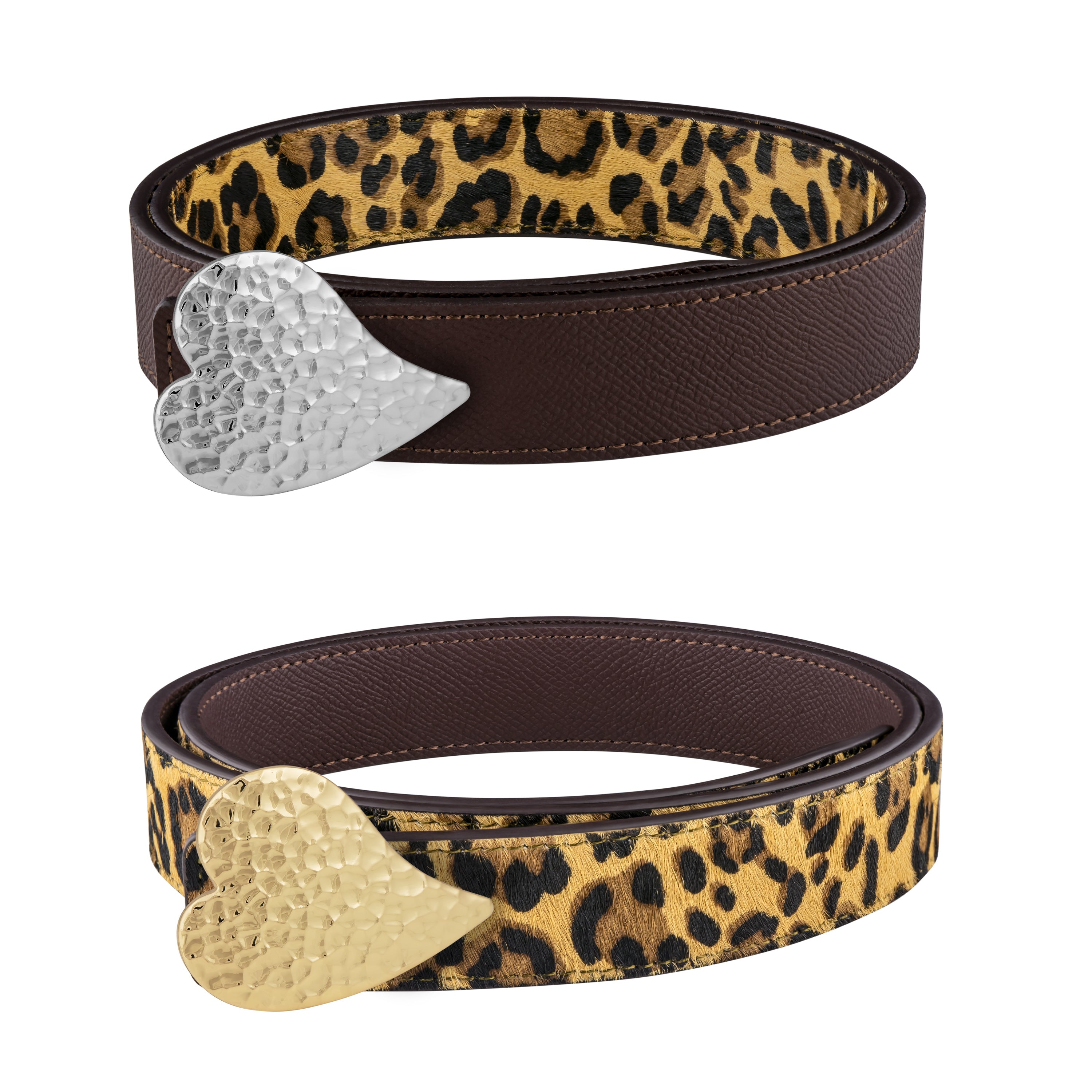 NEW! Facet Heart Belt