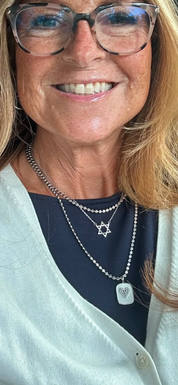 Dot Star of David Necklace