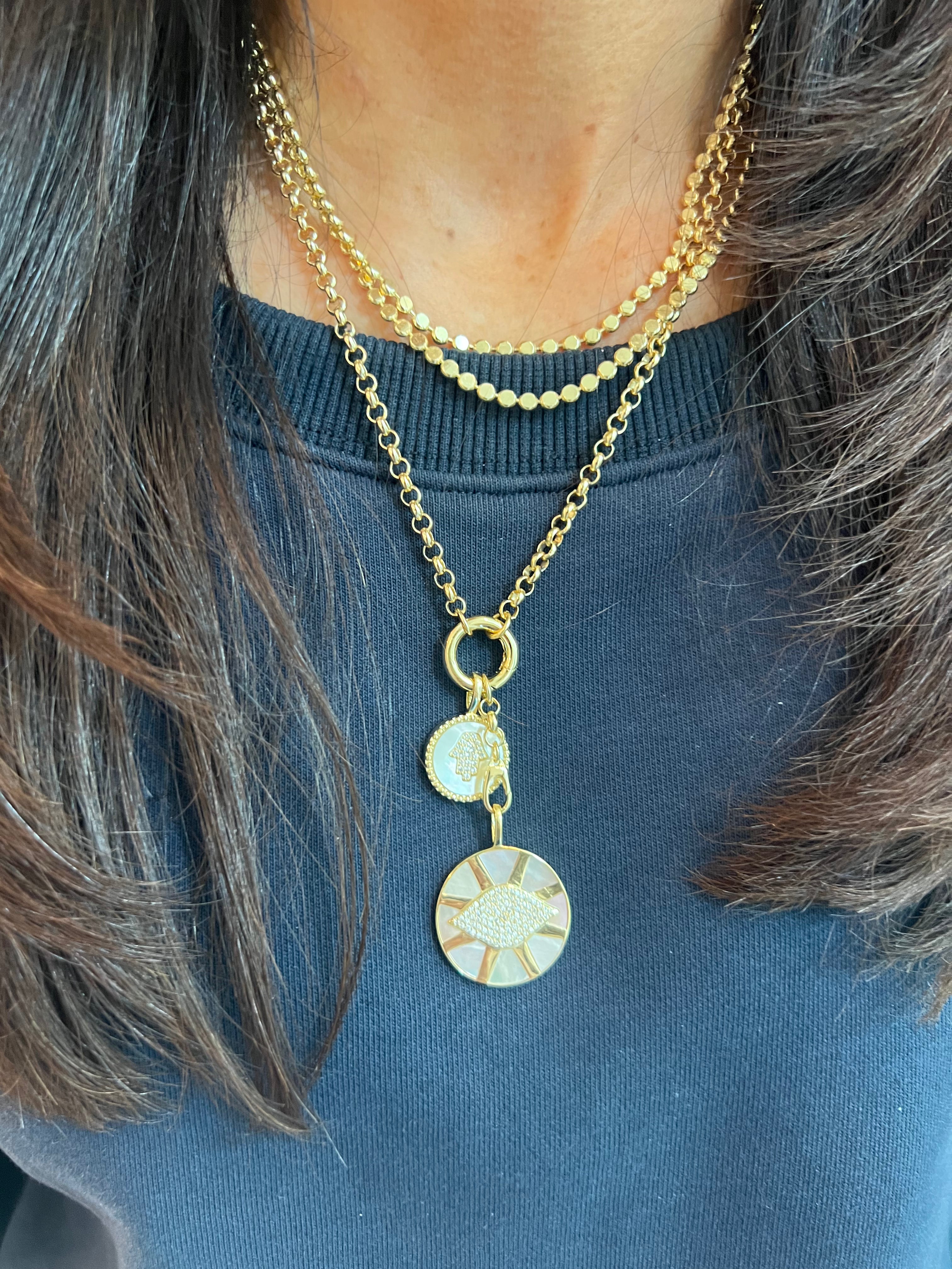 Multi Pendant Necklace