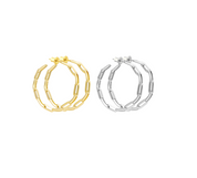 MB Paperclip Hoops