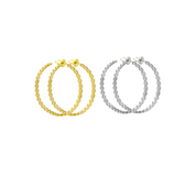 Skinny Dot Hoops