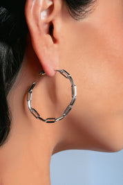 MB Paperclip Hoops