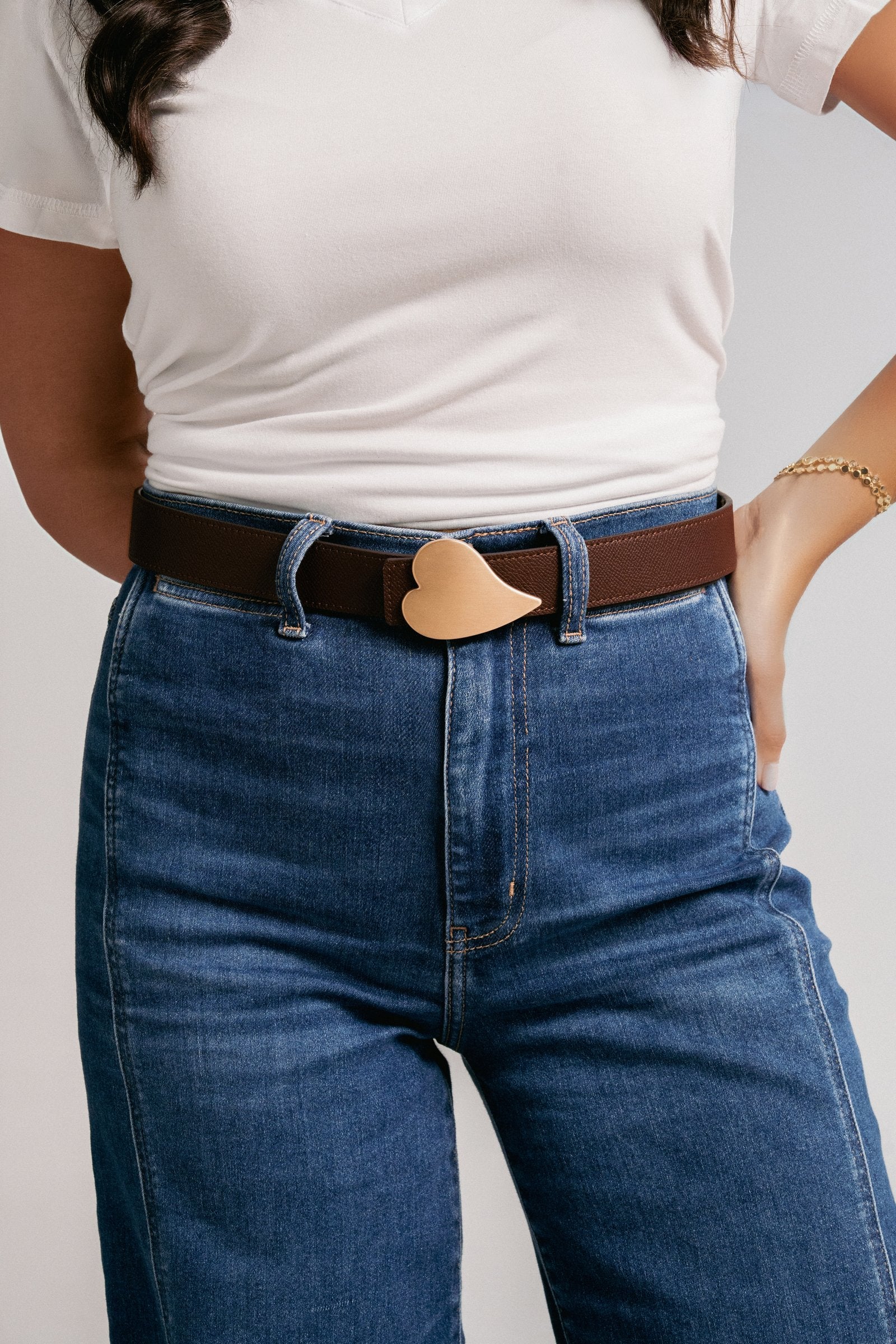 Sculpted Heart Belt