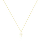 Dot Cross Necklace