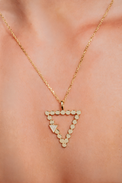 Dot Triangle Pendant