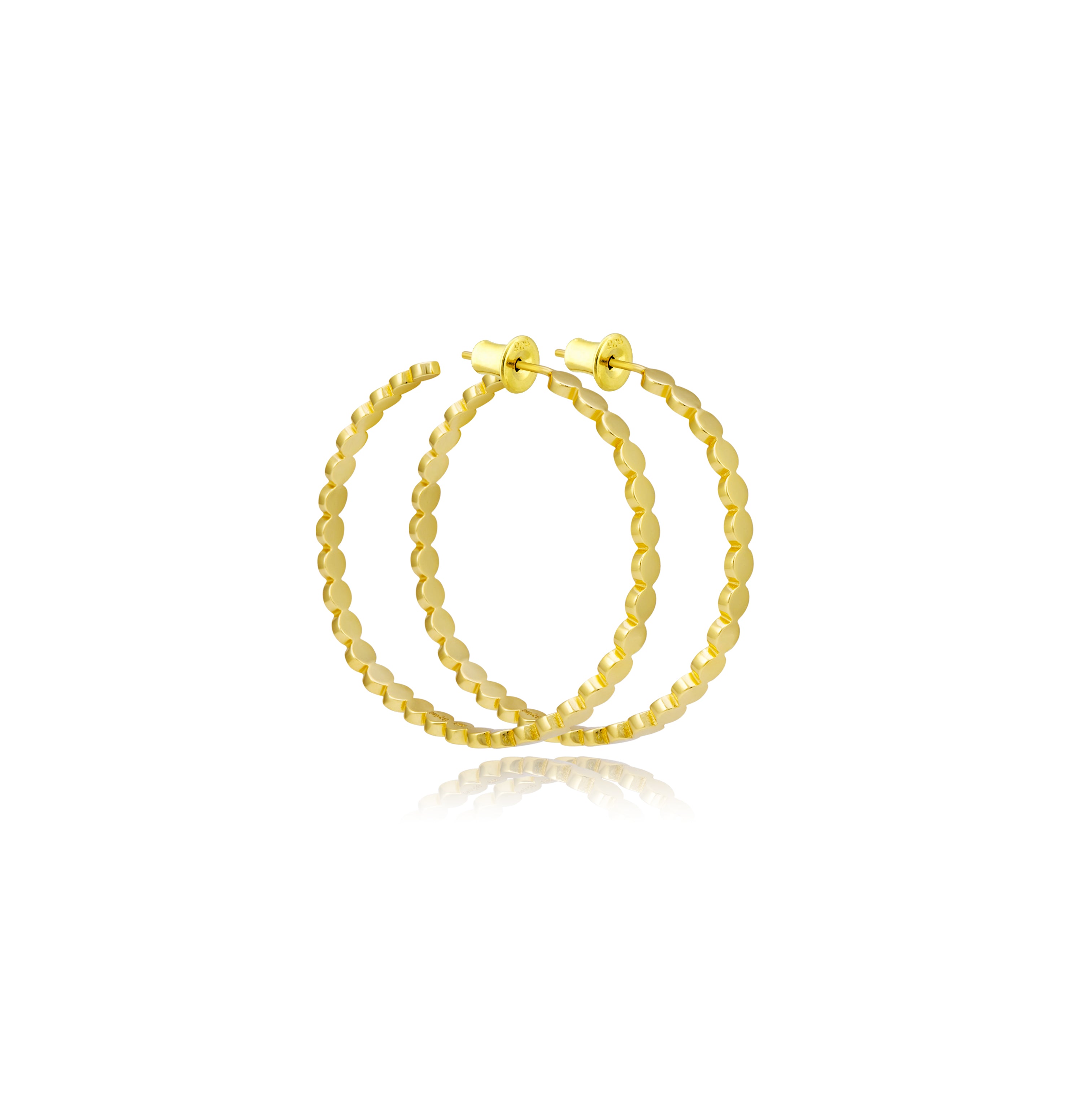 Skinny Dot Hoops