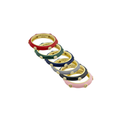 Enamel Stackable Rings