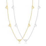 Floating Hearts Necklace