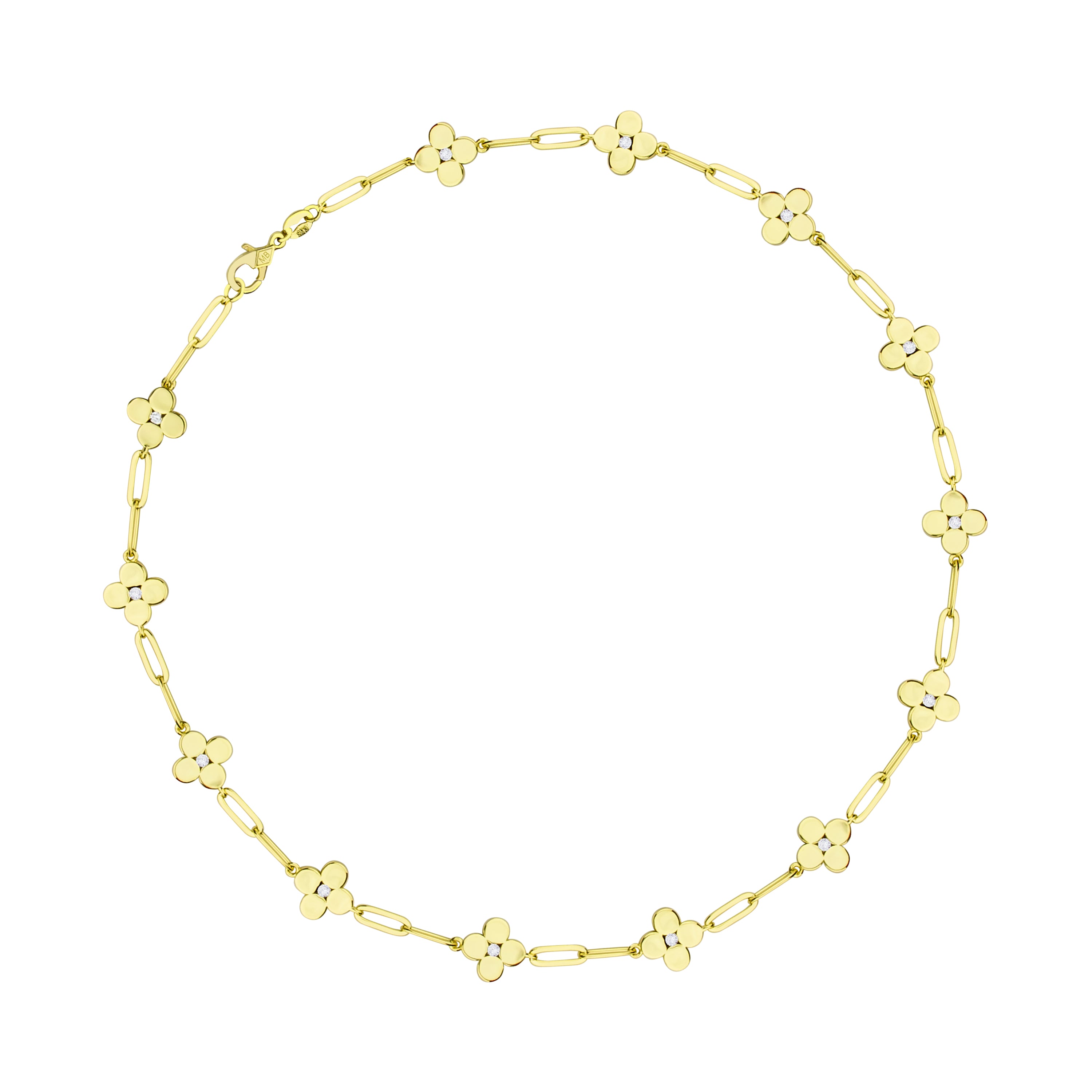 Flower Dot Necklace