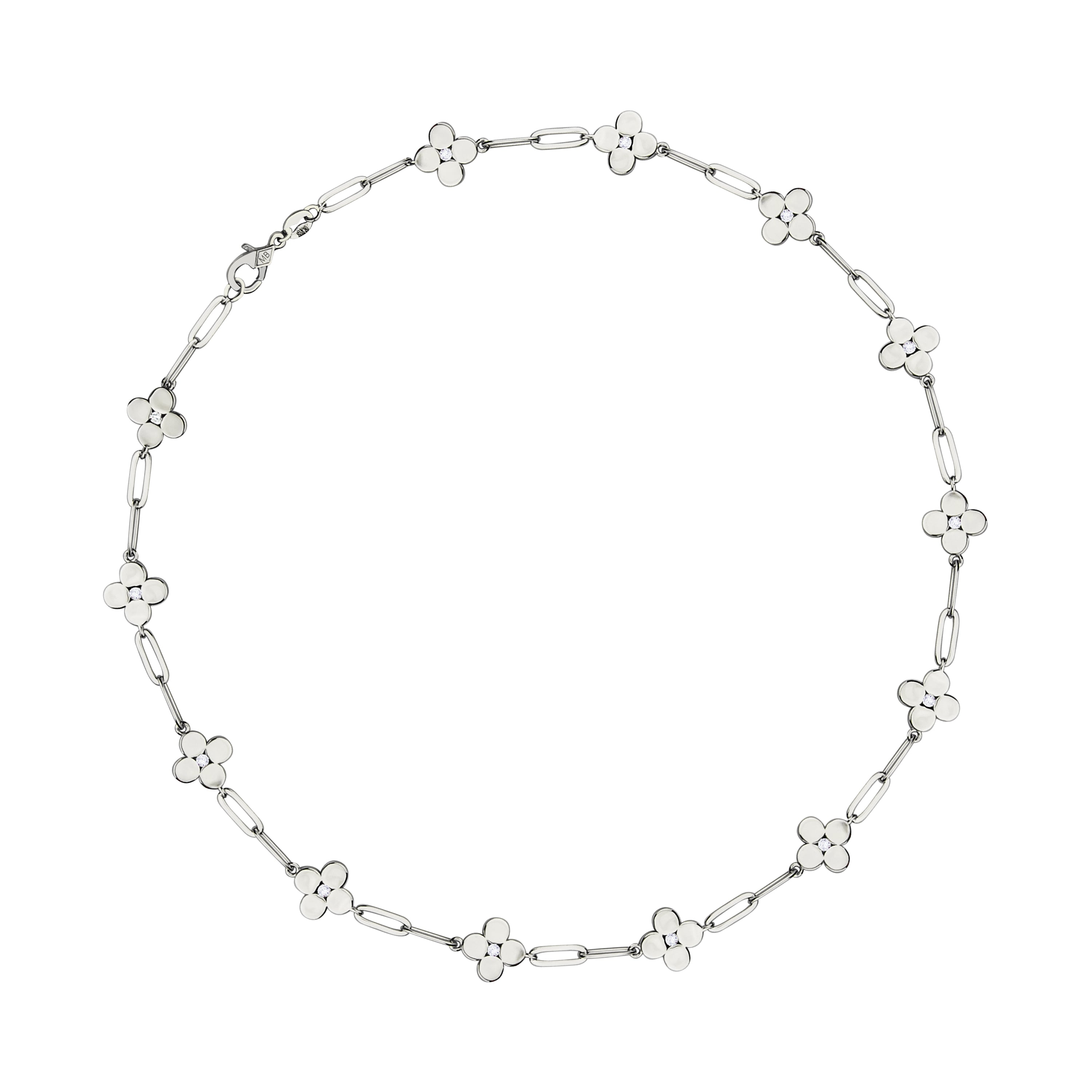 Flower Dot Necklace