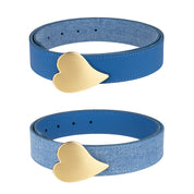 Sculpted Heart Belt