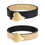 Sculpted Heart Belt
