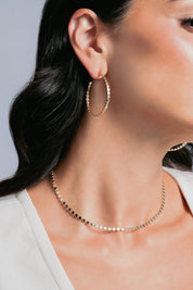 Skinny Dot Hoops