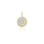 Sparkle and Shield Pendant