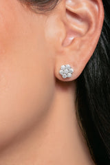 Honeycomb Stud Earring