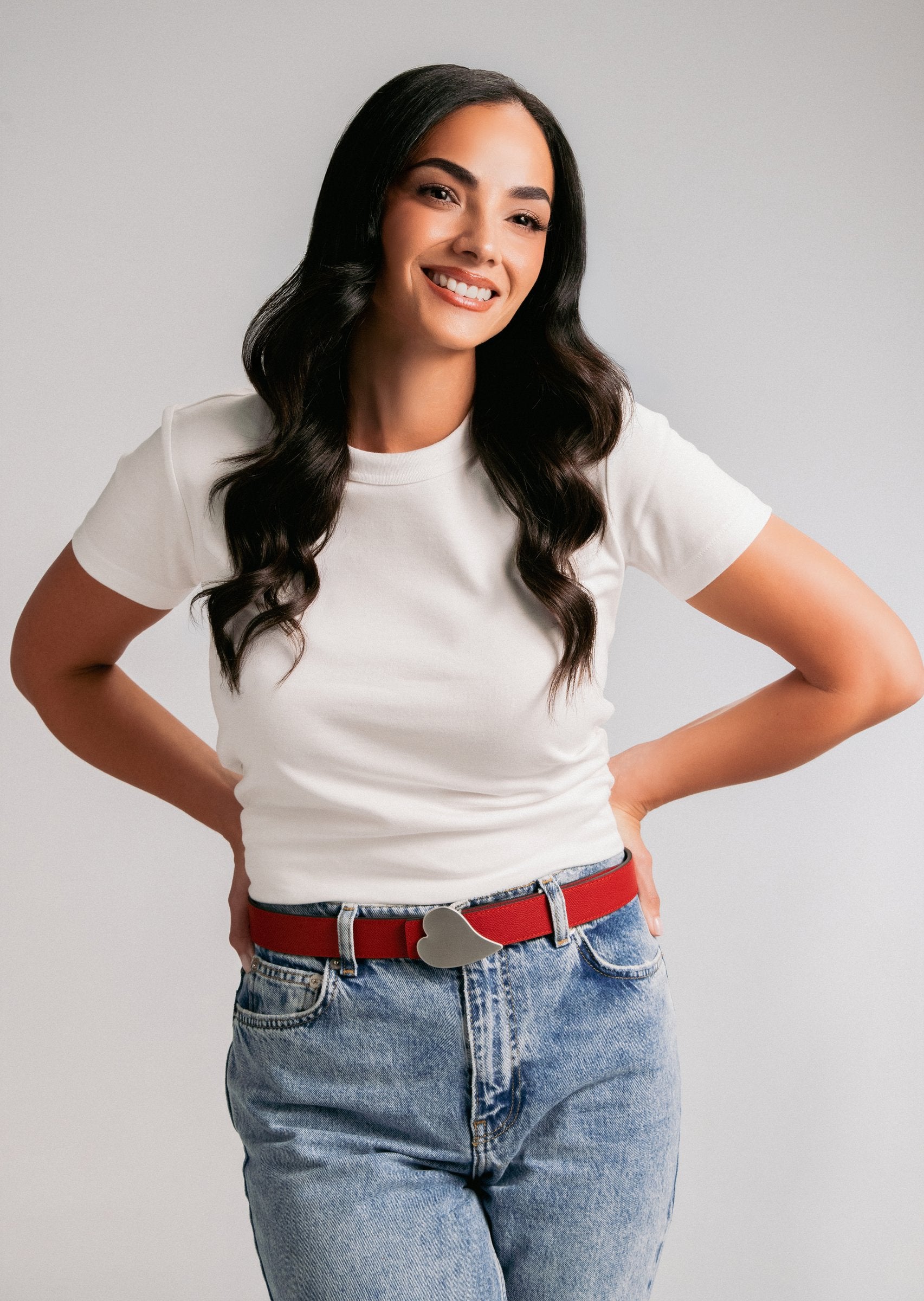 Sculpted Heart Belt