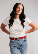 Sculpted Heart Belt