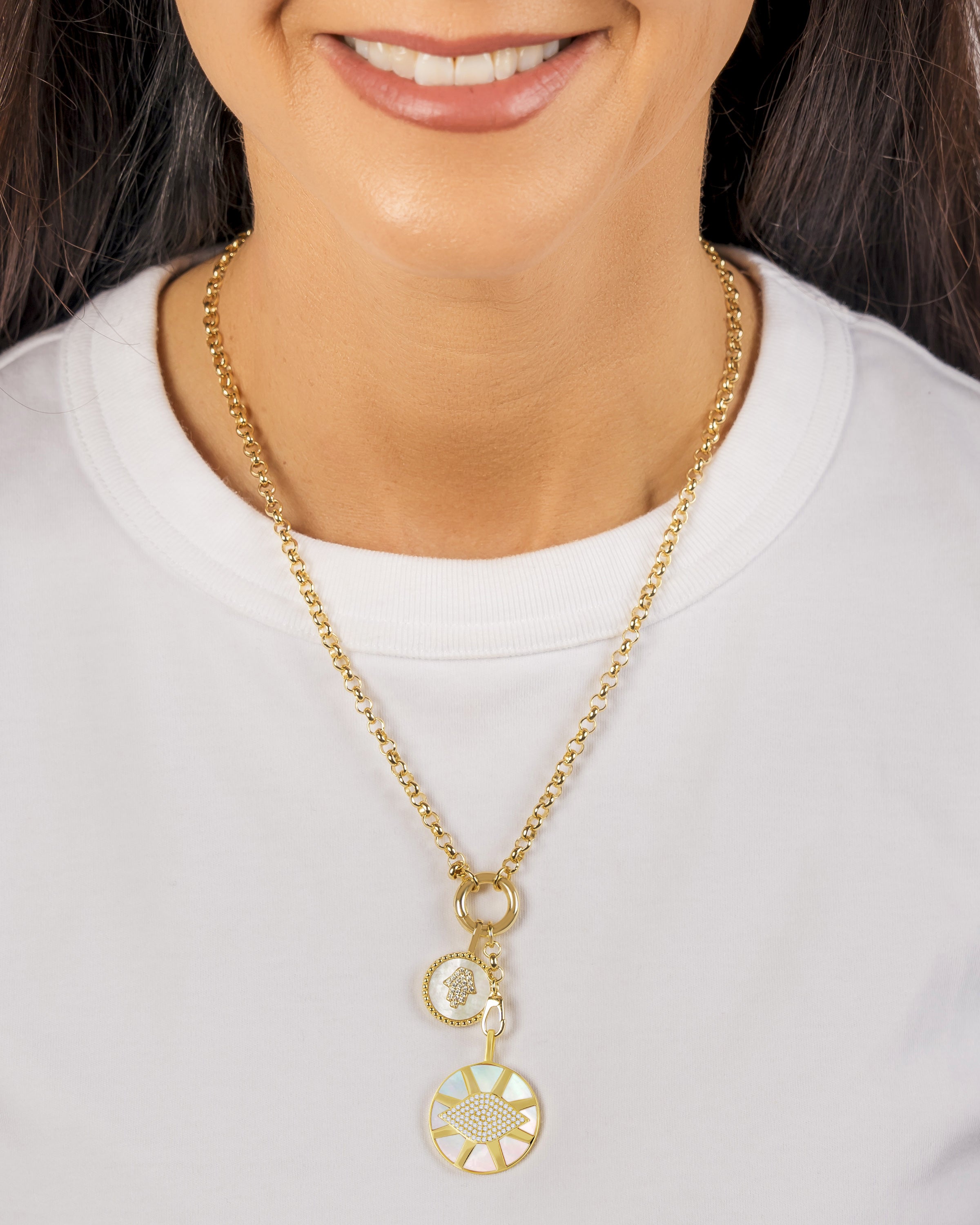 Multi Pendant Necklace