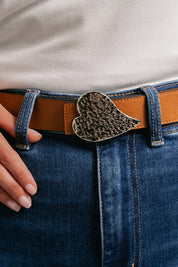Sculpted Heart Belt