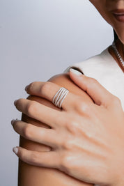 Pavé Passport Ring