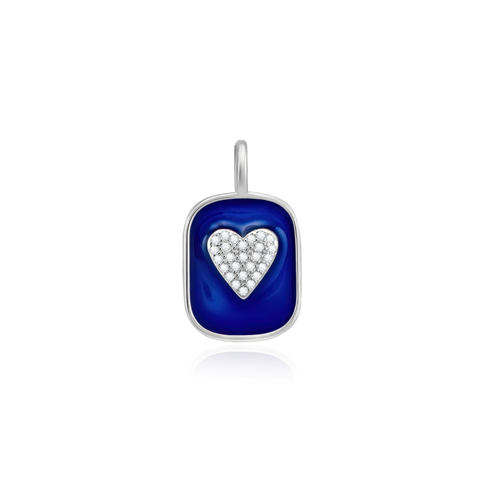 Sealed with a Heart Pendant on Dainty Chain