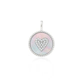 Heart Coin Pendant