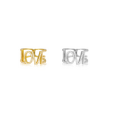 Pavé LOVE Ring
